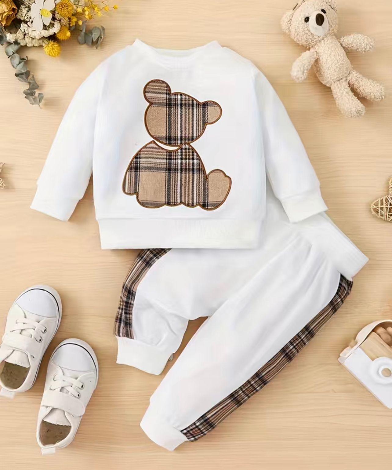 Check bear 2 piece set